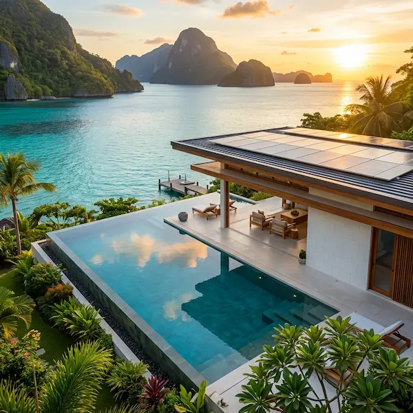 Turn-key solar-powered villa package by Empyrean Listings